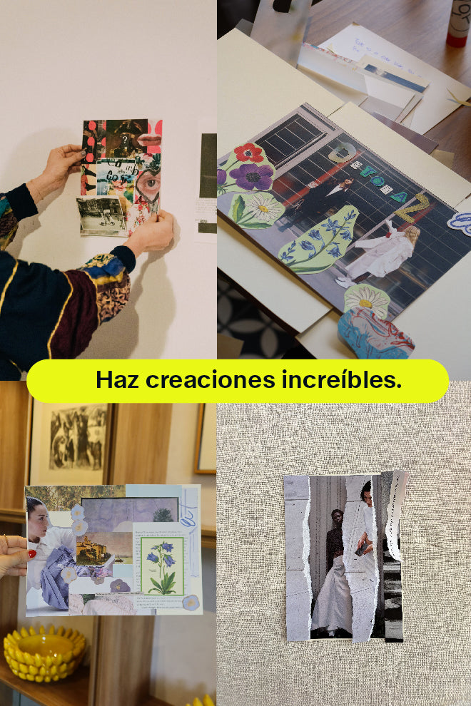 KIT DE COLLAGE / MANIFESTACIÓN CREATIVA